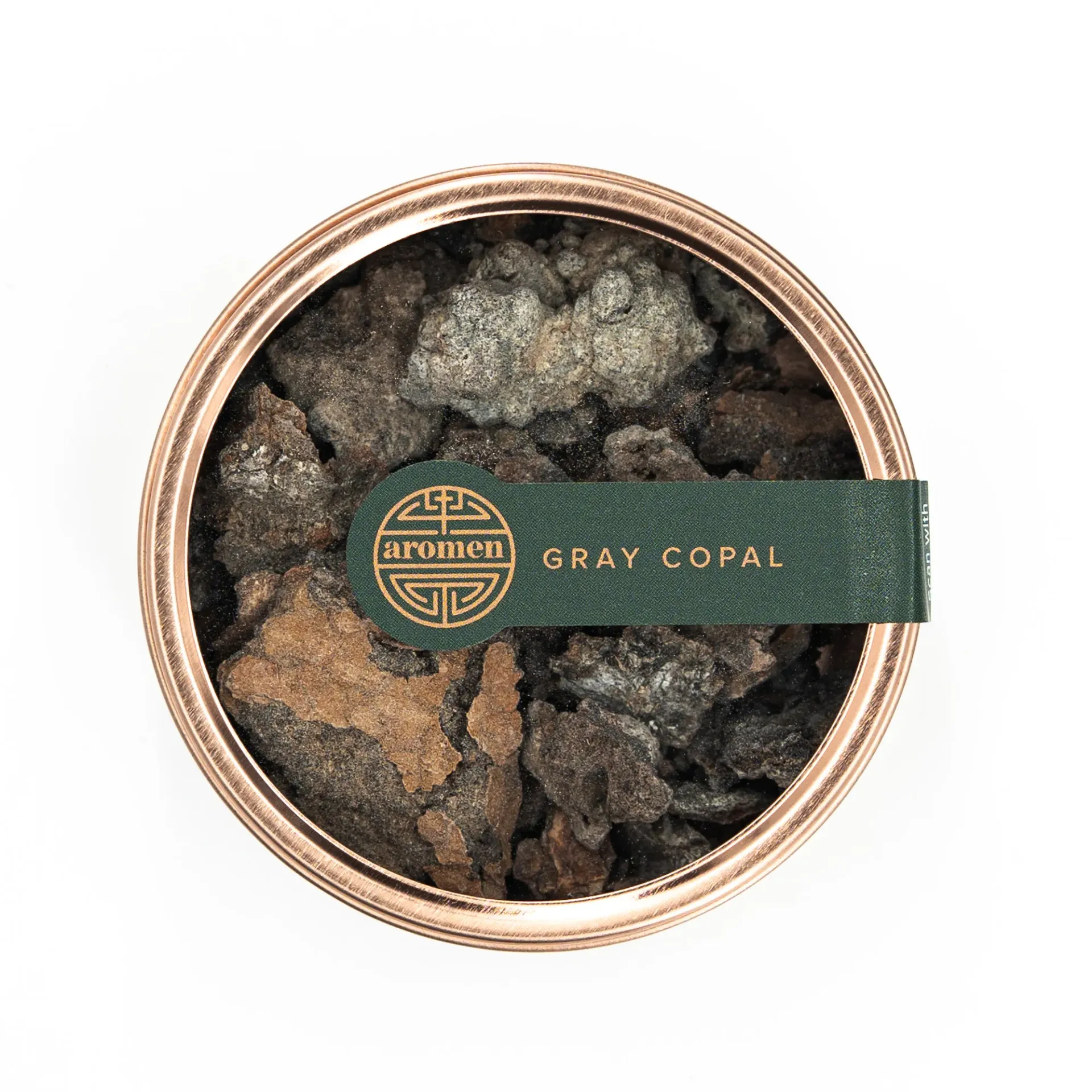 Gray copal smoke box