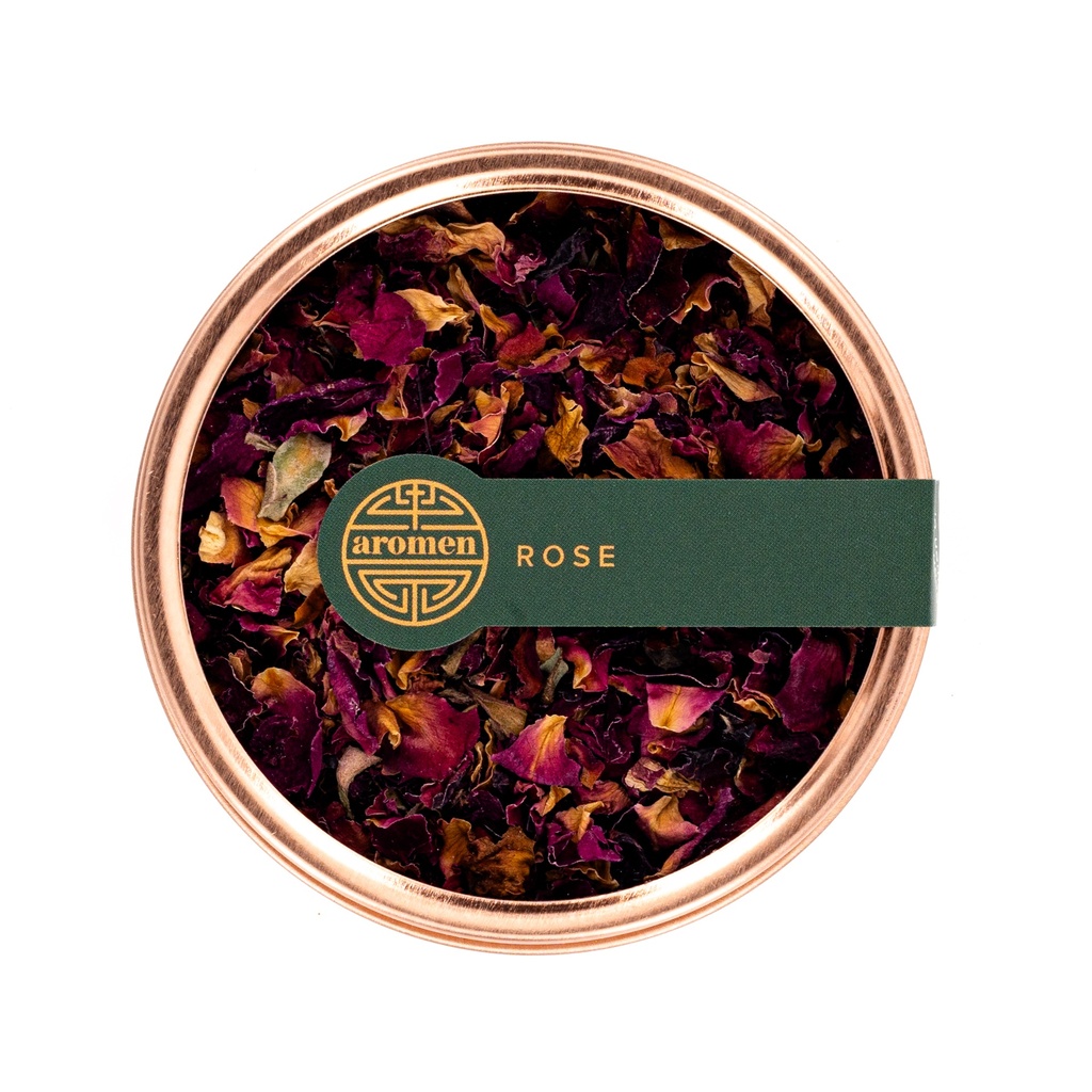 Rose Räucherbox