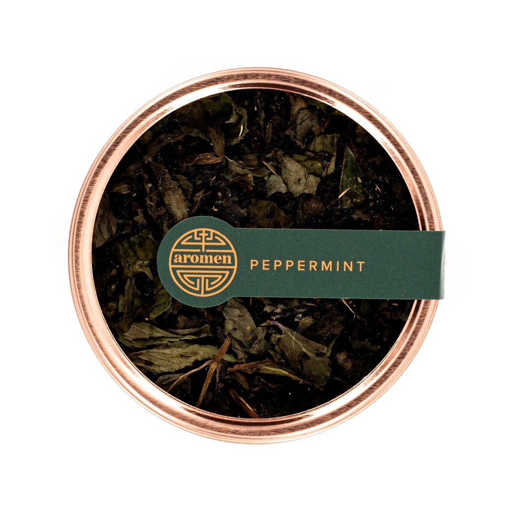 Pfefferminze Räucherbox