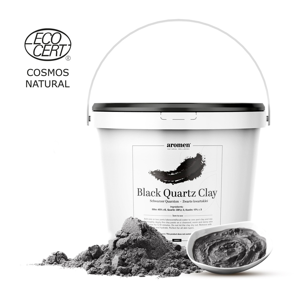 Black Quartz Clay - 500gr (COSNAT)