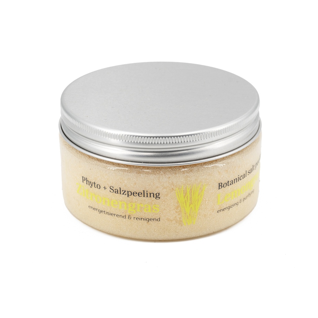 Citroengras - Botanical Salt Peeling - 300g