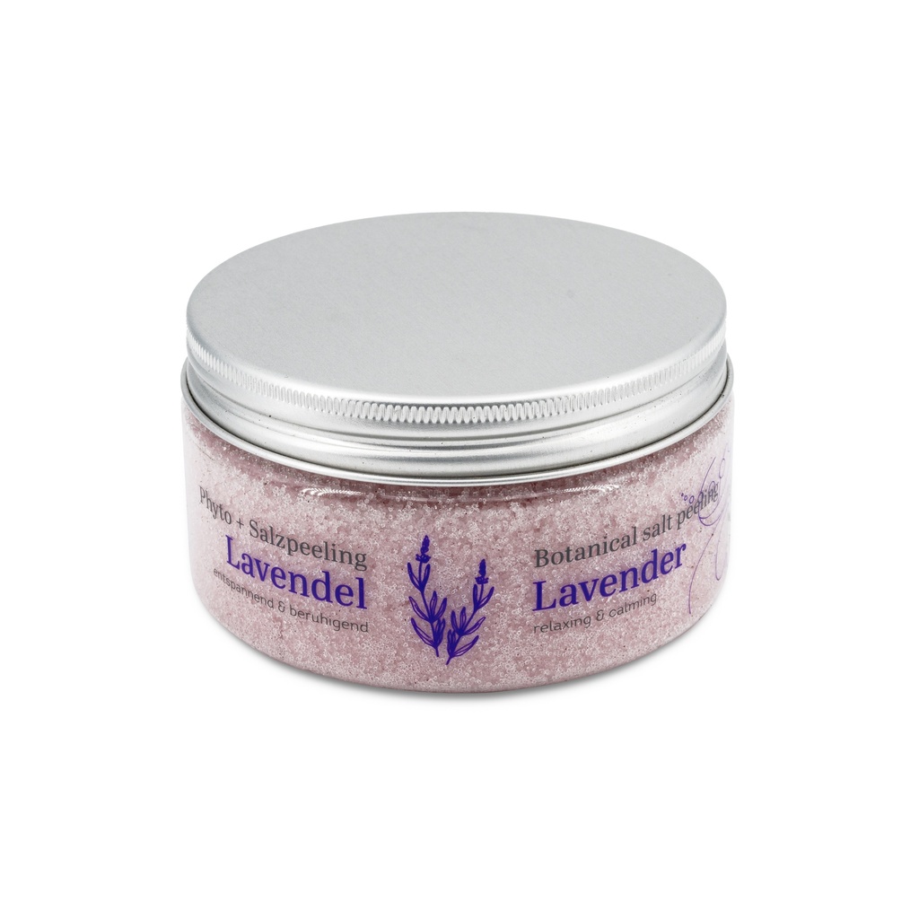 Lavender - Botanical Salt Peeling - 300g