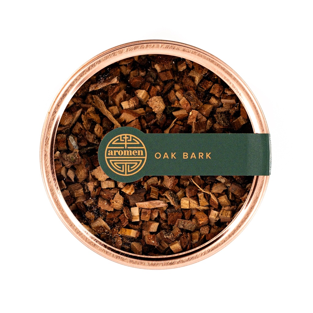 Oak bark smoke box