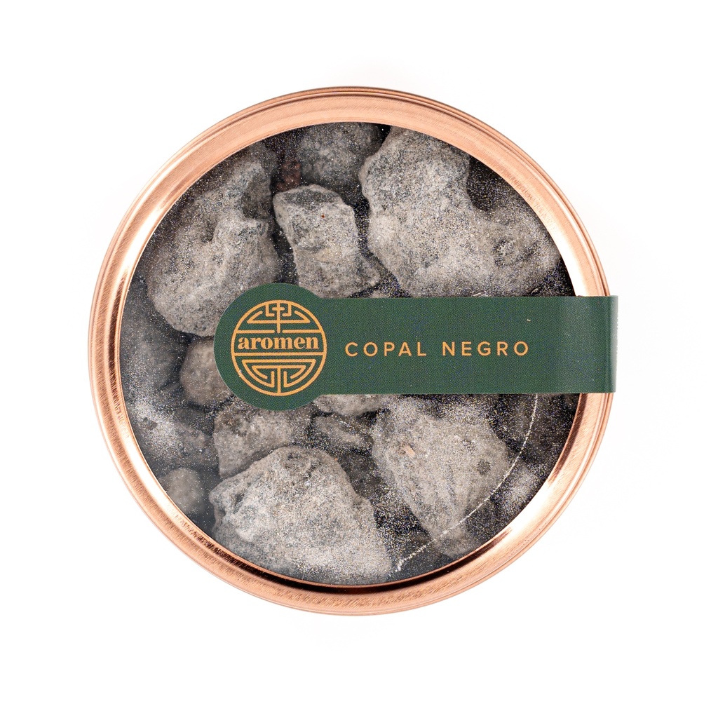 Black copal smoke box