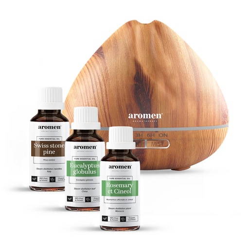 [DIFSET03] Ultrasone Diffuser Set: Adem Vrij