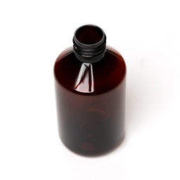 [G250] Brown PET bottle 250ml DIN28