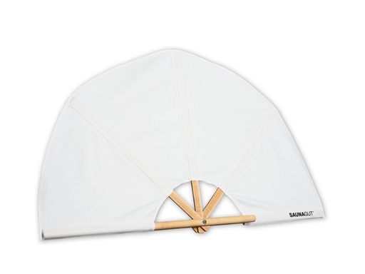 [SG08] SAUNAGUT® Aufgussfan PLUS wit - 148cm 